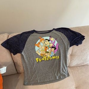 Flintstones graphic t-shirt.
